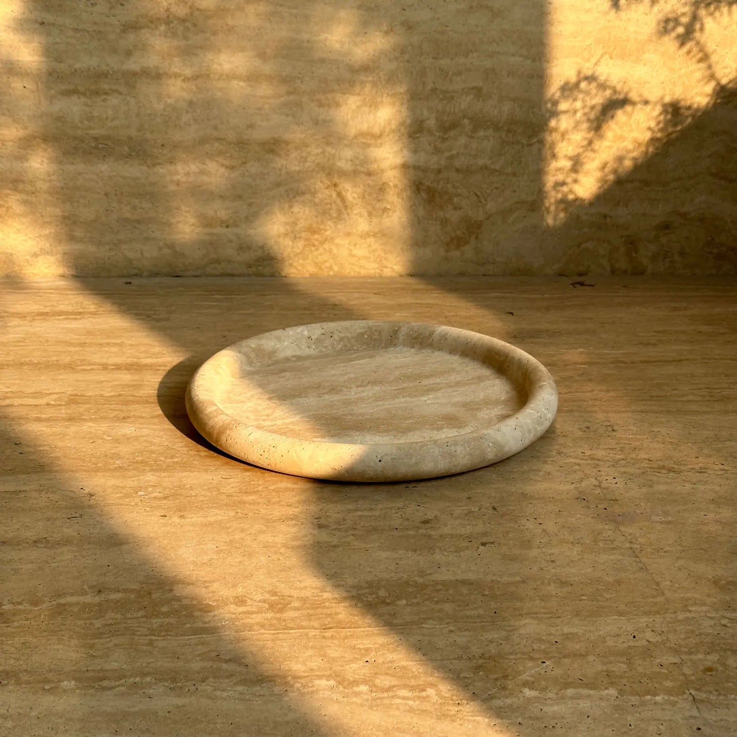 Wabi Sabi Natural Stone Tray Decor Bowl Fruit Plate Jewelry Organizer Living Room Coffee Table