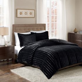 Faux Fur Comforter Mini Set