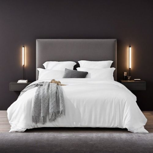 Solid White Oversized Duvet Cover Set Includes 1 Duvet Cover & 2 Pillowcases. Crafted From Premium Breathable Microfiber With Bohemian Accents. F