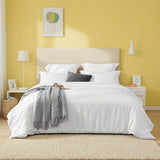 White & Pink Oversized Duvet Cover Set 3-piece Set Includes 1 Duvet Cover & 2 Pillowcases. Made Of Premium Breathable Polyester Fiber, Suitable F