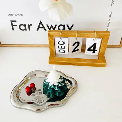 Jewelry Tray with Cloud Design Decorative Dish for Rings Keys Perfume Organizer for Dresser Nightstand Entryway Table