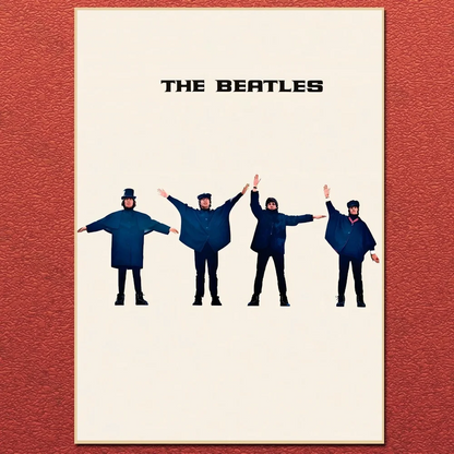 Vintage Famous Rock Band T-he-b-beatles Canvas Poster Fancy Wall Art for Living Room Bar Decoration Wall Decor Gift Poster