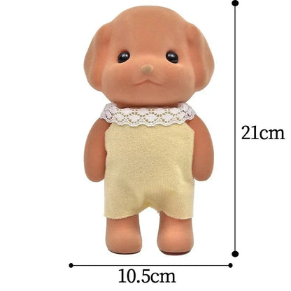 Unofficial 21cm Forests Familys Animal Movable Limbs Figure Phone Stand Holder Ornament Cute Room Desktop Decor Birthday Gift