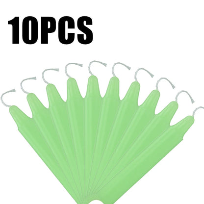 10PCS Exquisite Mini Taper Halloween Candle Mixed Colored Long Rod Christmas Candles Birthday Wedding Decorations Handmade Wax