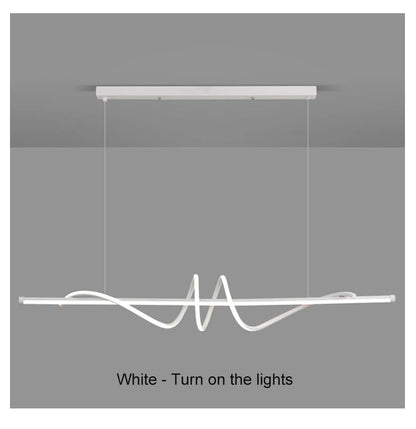 Modern Led Pendant Lights Home Decor For Living Room Dining Room Kitchen Office Bar Hanging Lamp Minimalist Chandelier Lustre