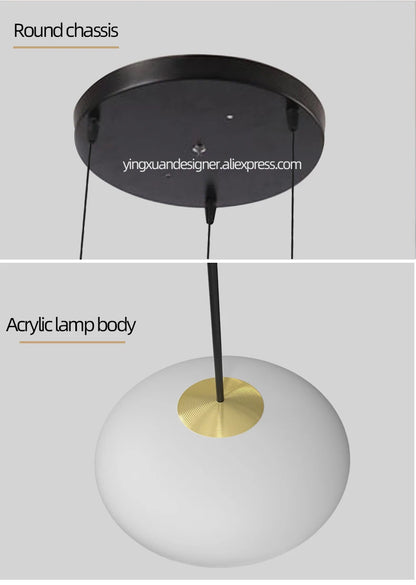 Minimalist chandelier villa revolving staircase pendent lamp Hotel hall hanging lamp for ceiling lamps Nordic Hanging chandelier