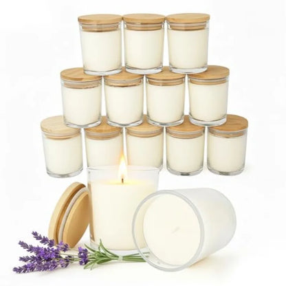12 PCS 6oz Scented Candles Set Pure Soy Wax Aromatherapy Candles Relaxing Home Fragrance Bulk Gift Box for Wedding Party Favors