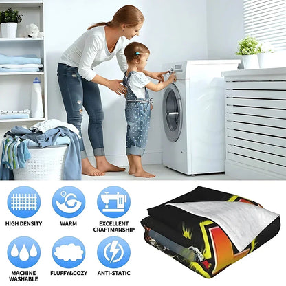 1pc Customized Blanket With Your Family Photo Warm Personalized Blankets for Lover Mom for Mothers' Day Fathers Bithday Gifts