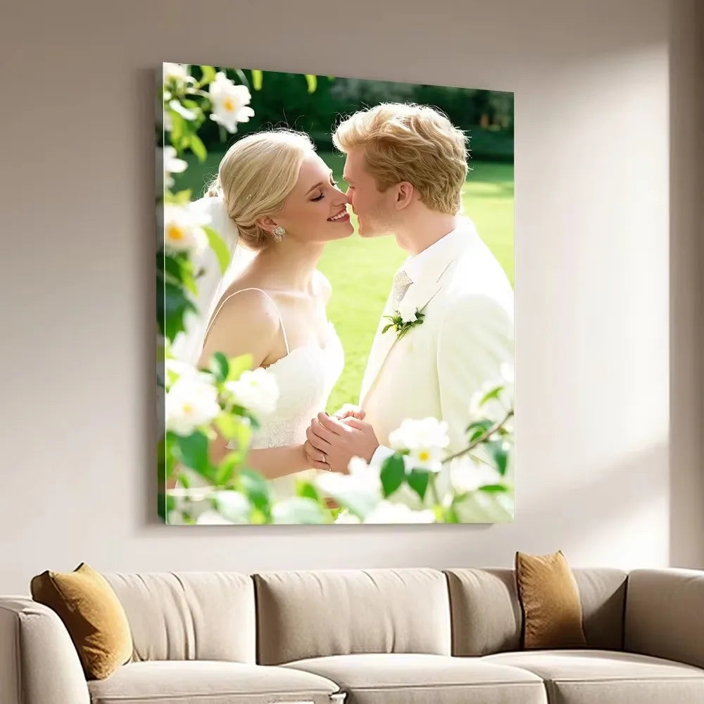 CustomPrint Your Own Posters High-quality Canvas Print Movie Wedding & Family Poster Picture for Living Room Bedroom Home Decor