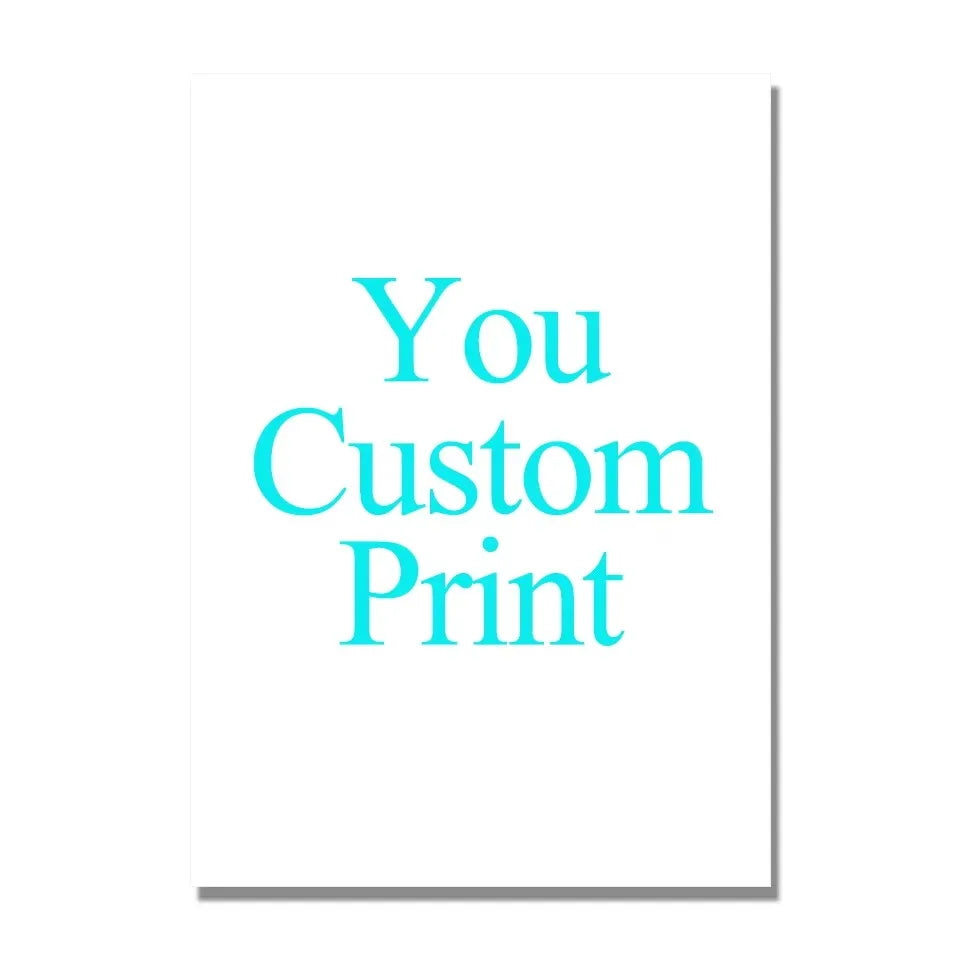 CustomPrint Your Own Posters High-quality Canvas Print Movie Wedding & Family Poster Picture for Living Room Bedroom Home Decor