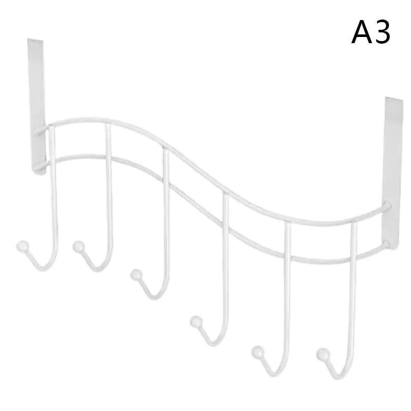 Heart-Shaped Door Behind Hook Storage Wall Hanging Clothes Hanger Hook Punch-free Hanger Bedroom Organizer Storage Accessories