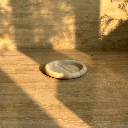 Wabi Sabi Natural Stone Tray Decor Bowl Fruit Plate Jewelry Organizer Living Room Coffee Table