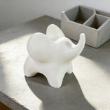 Creative Mini Elephant Sculpture: Minimalist Accent for Home Office Desk Decor