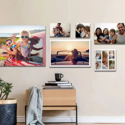 Custom Print Canvas Painting By Your Photo Canvas Poster Personal Gift Customize Figure Animal Pets Pictures Home Decor Prints