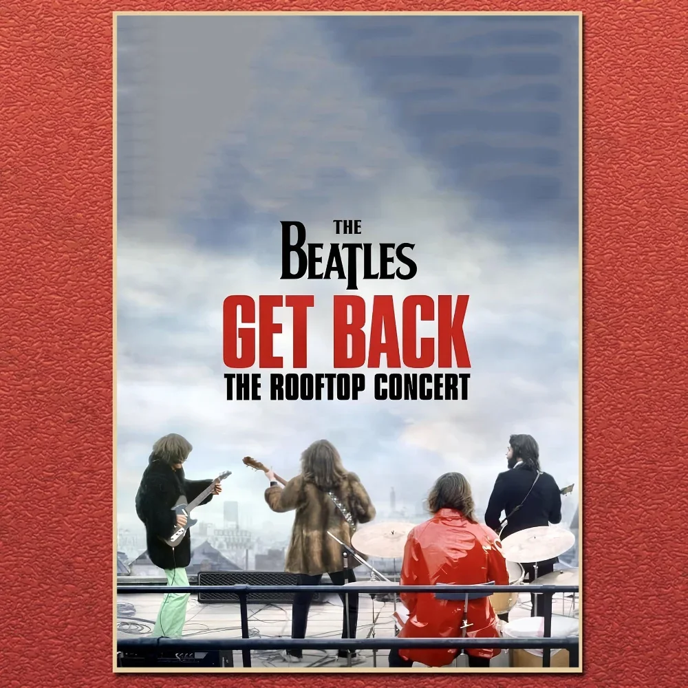 Vintage Famous Rock Band T-he-b-beatles Canvas Poster Fancy Wall Art for Living Room Bar Decoration Wall Decor Gift Poster