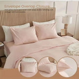 Serta Simply Clean Pleated Duvet Cover Twin
