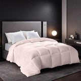 Pink Extra Large Plump Thick Duvet Enhanced Warmth Skin Friendly Comfort. Fits Single Double Beds. Luxury Hotel Grade Insert For Bedroom Use. Per