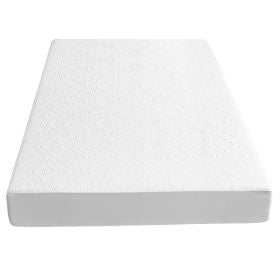 Full Size Waterproof Mattress Protector Breathable Soft Cotton Mattress Pad Cover With Elastic Deep Pocket Up To 11in Noiseless Machine Washable