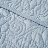 Oversized Quilted Throw Blue 60x70"