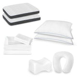 12-Piece Premium Comfort Bedding Pack, Cal King Size